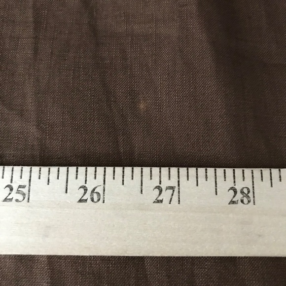 COLDWATER CREEK Linen Tunic Brown Long Sleeve Duster Jacket Women’s Plus Size 24 - Picture 14 of 16